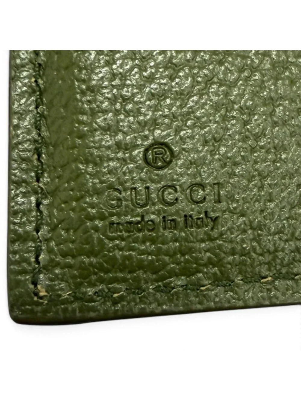 Gucci GG Coin Wallet Supreme Canvas Interlocking G Bifold Gray